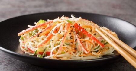 Salpicão com Kani-kama: Uma das Melhores Receitas Diet que Você Vai Experimentar